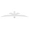Ekena Millwork Davenport Architectural Grade PVC Gable Bracket, 108"W x 22 1/2"H x 4"D x 6"F, 5/12 Pitch GBP108X23X0406DAV00 - alternate 3